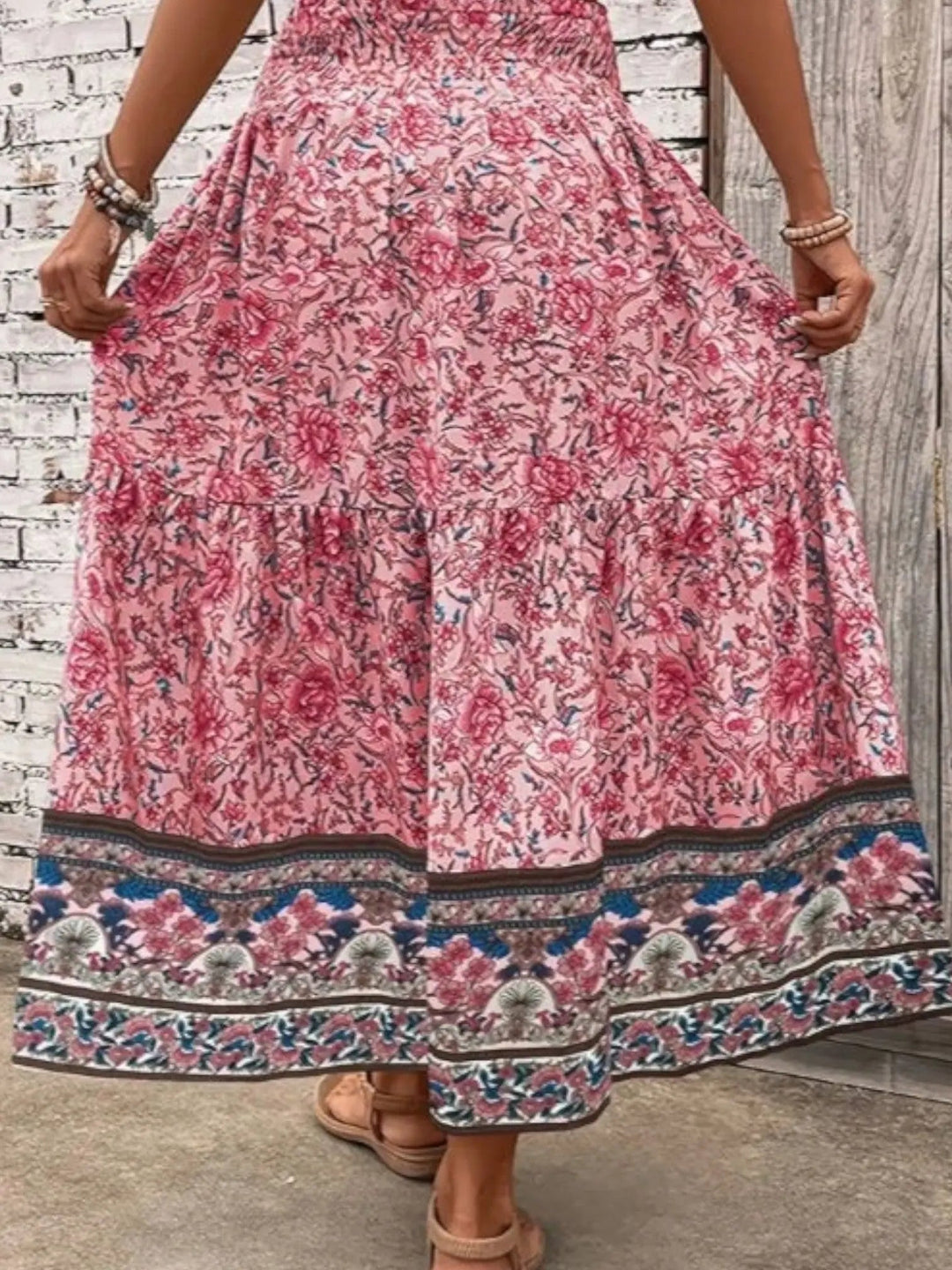 Bohemian Maxi Skirt-Lunova Fashion