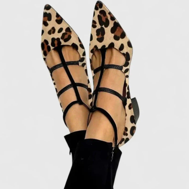 Caged Block Heel Pumps with cushioned, view 7