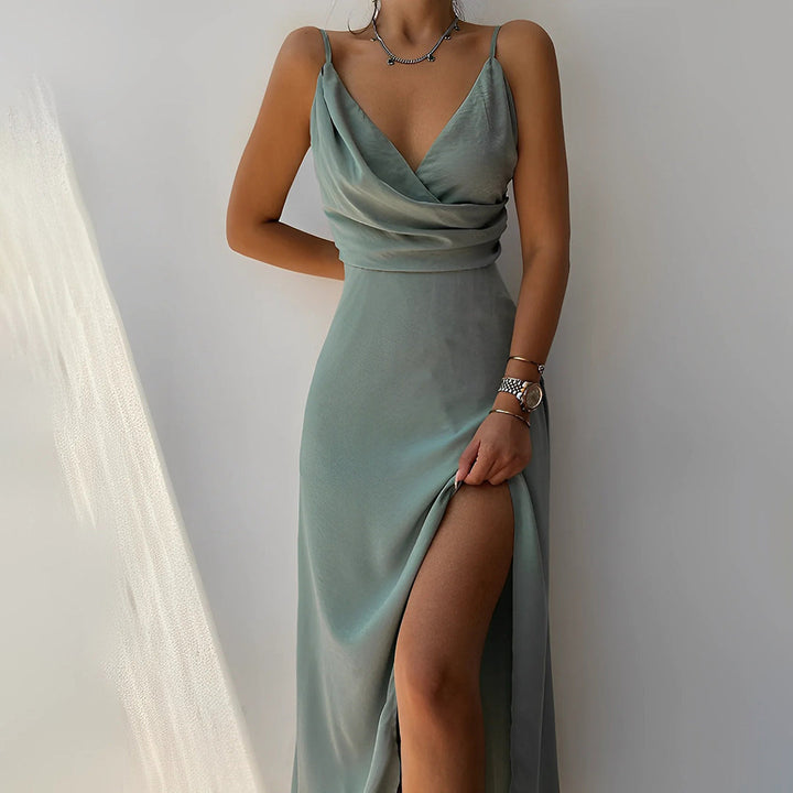 Chic Maxi Dress-Lunova Fashion