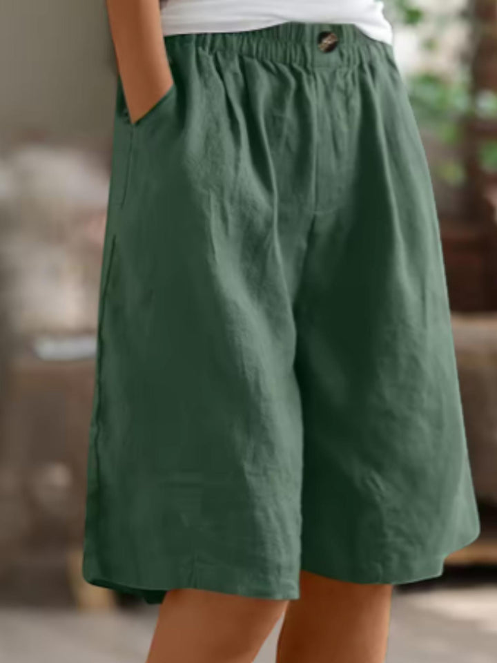 Comfort Shorts-Lunova Fashion