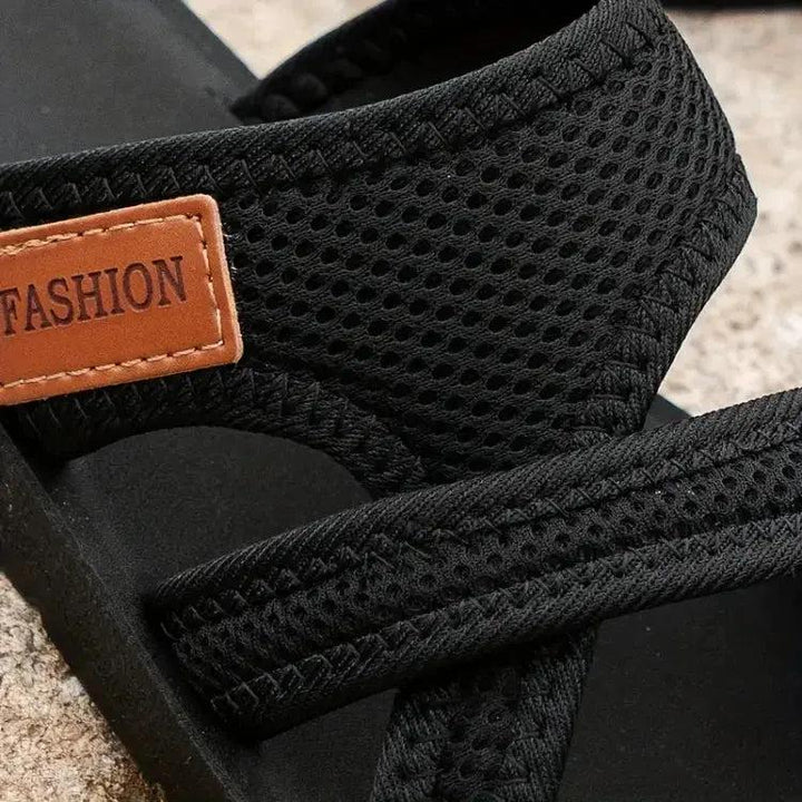 Crisscross Slide Sandals with cushioned — view 5 | Lunova