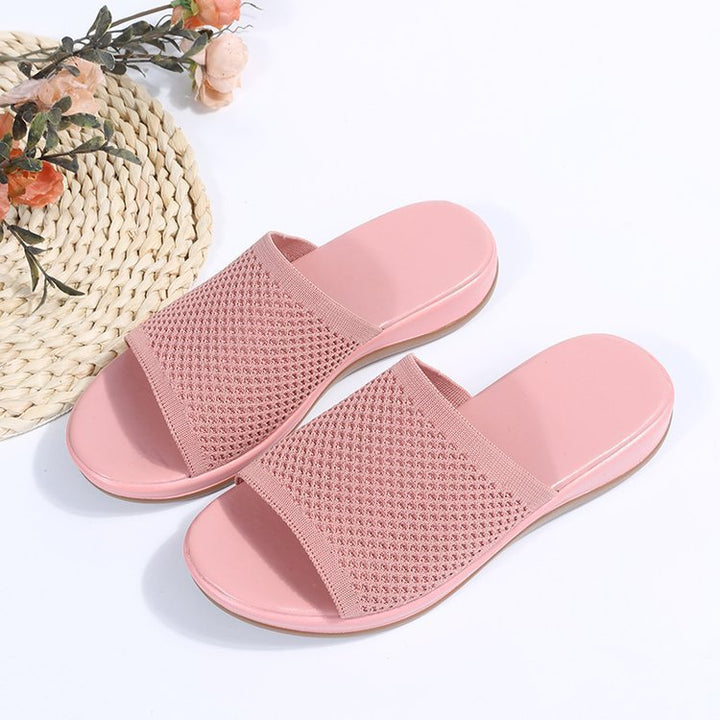 Padded Wedge Slides - view 2 | Lunova