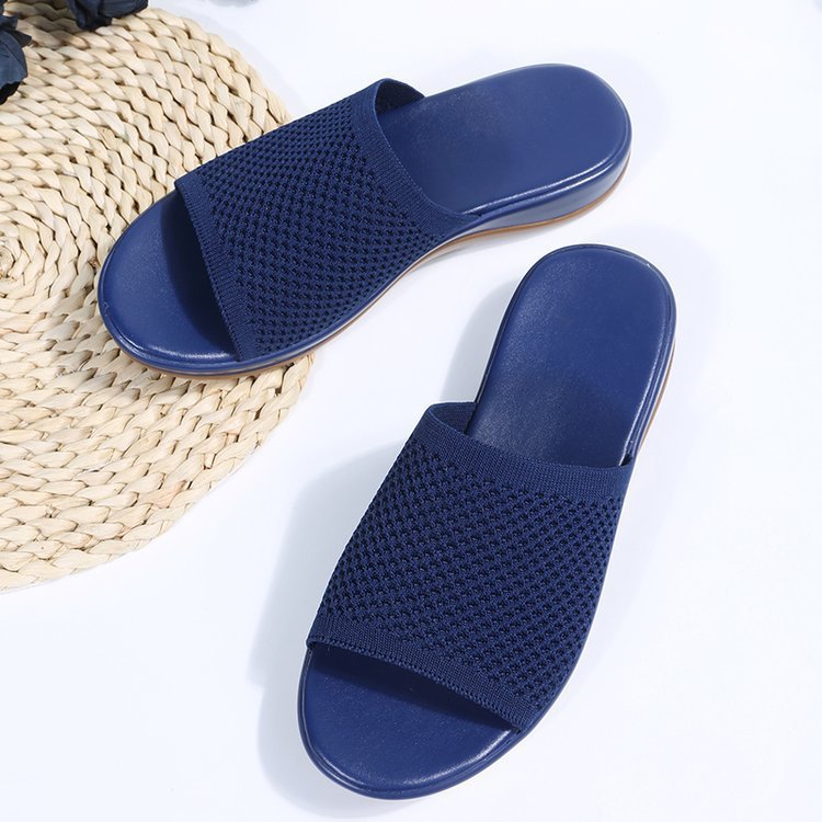 Padded Wedge Slides - view 4 | Lunova
