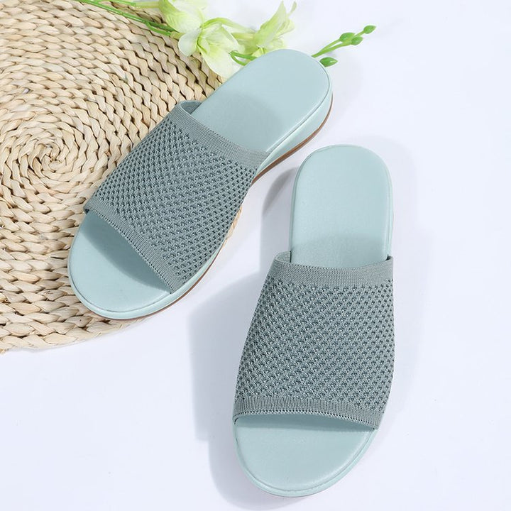 Padded Wedge Slides - view 6 | Lunova