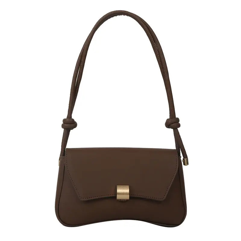 Brown Envelope Shoulder Bag | Lunova