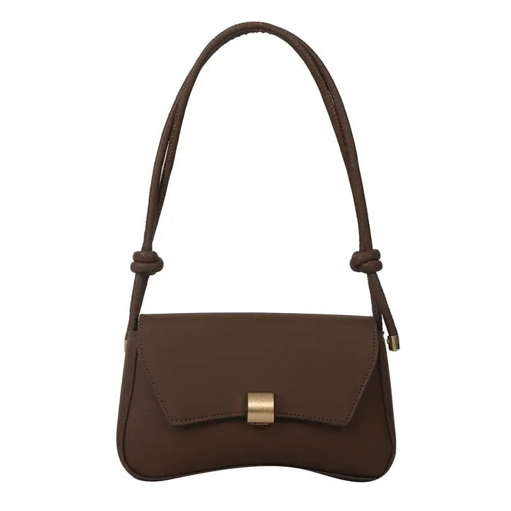 Brown Envelope Shoulder Bag | Lunova