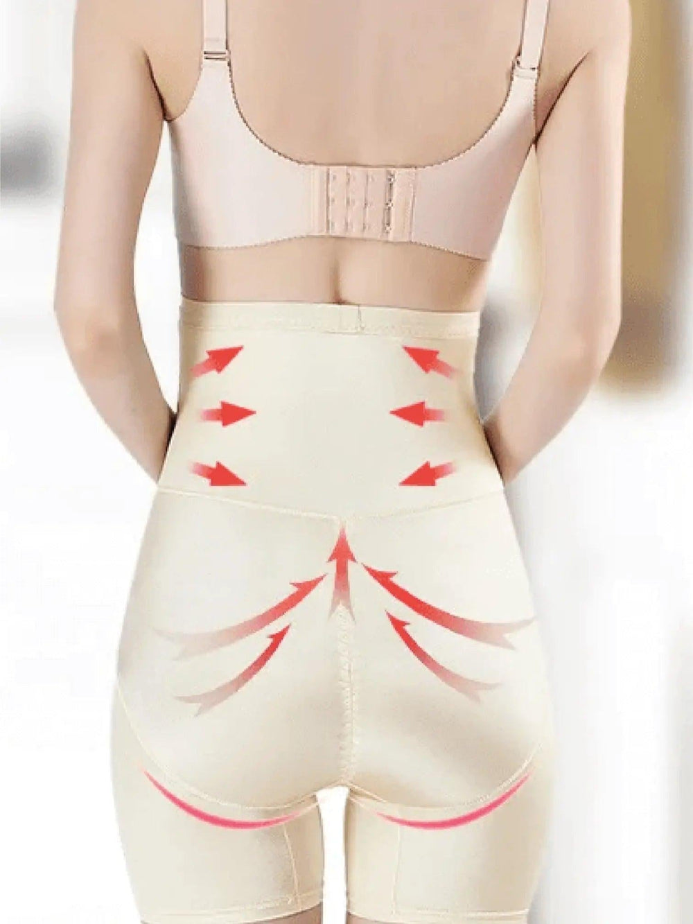Woman wearing High-Waist Compression Shaper with high-waist — view 2 | Lunova