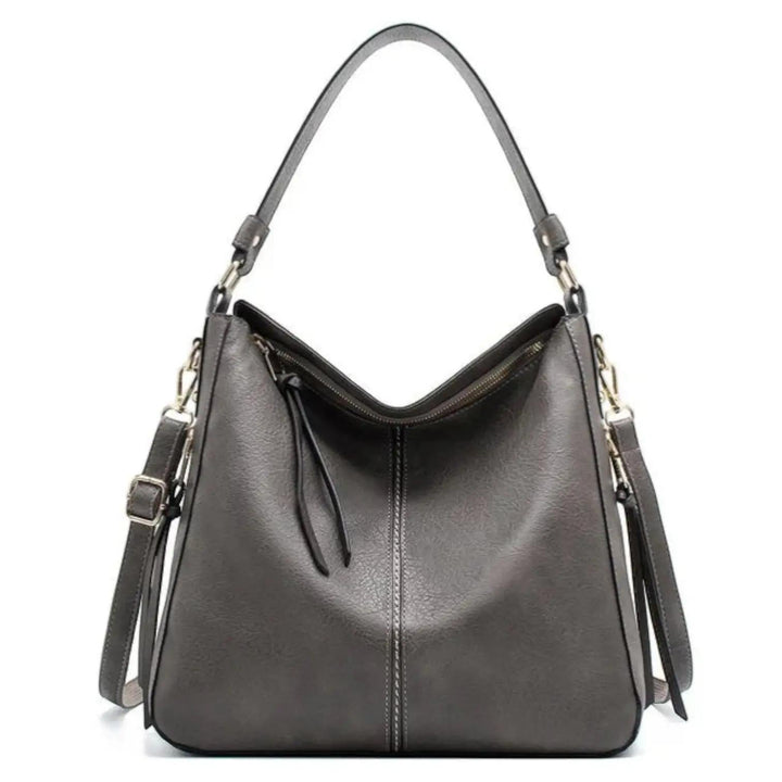 Grey Hobo Bag | Lunova