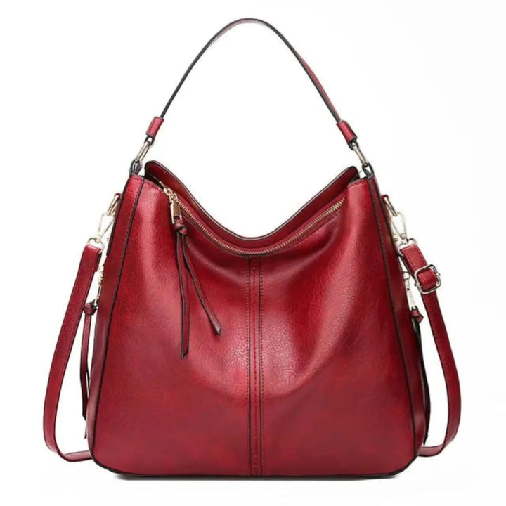 Red Hobo Bag | Lunova