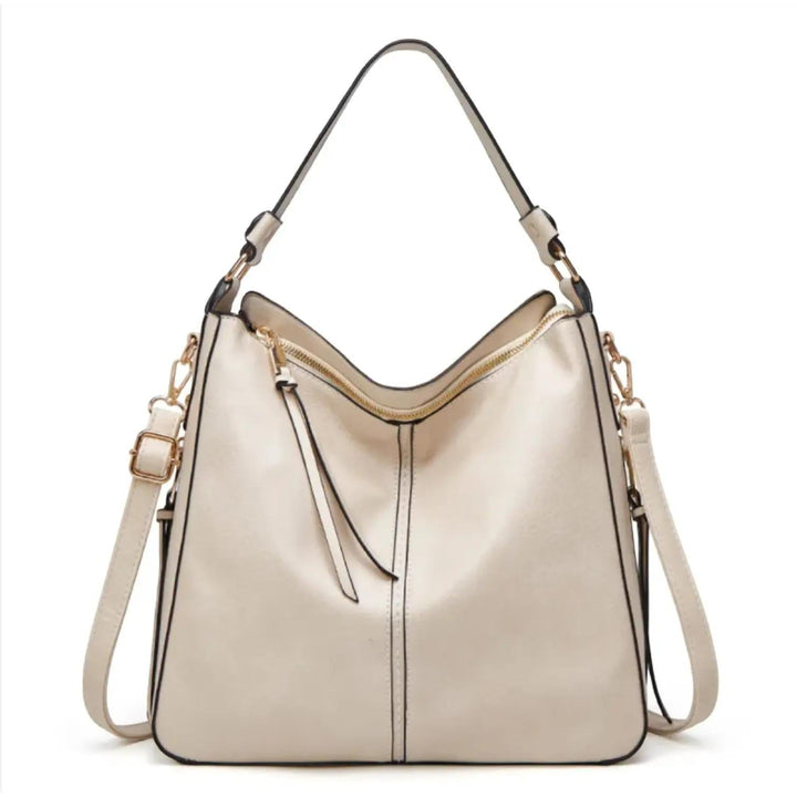 Beige Hobo Bag | Lunova