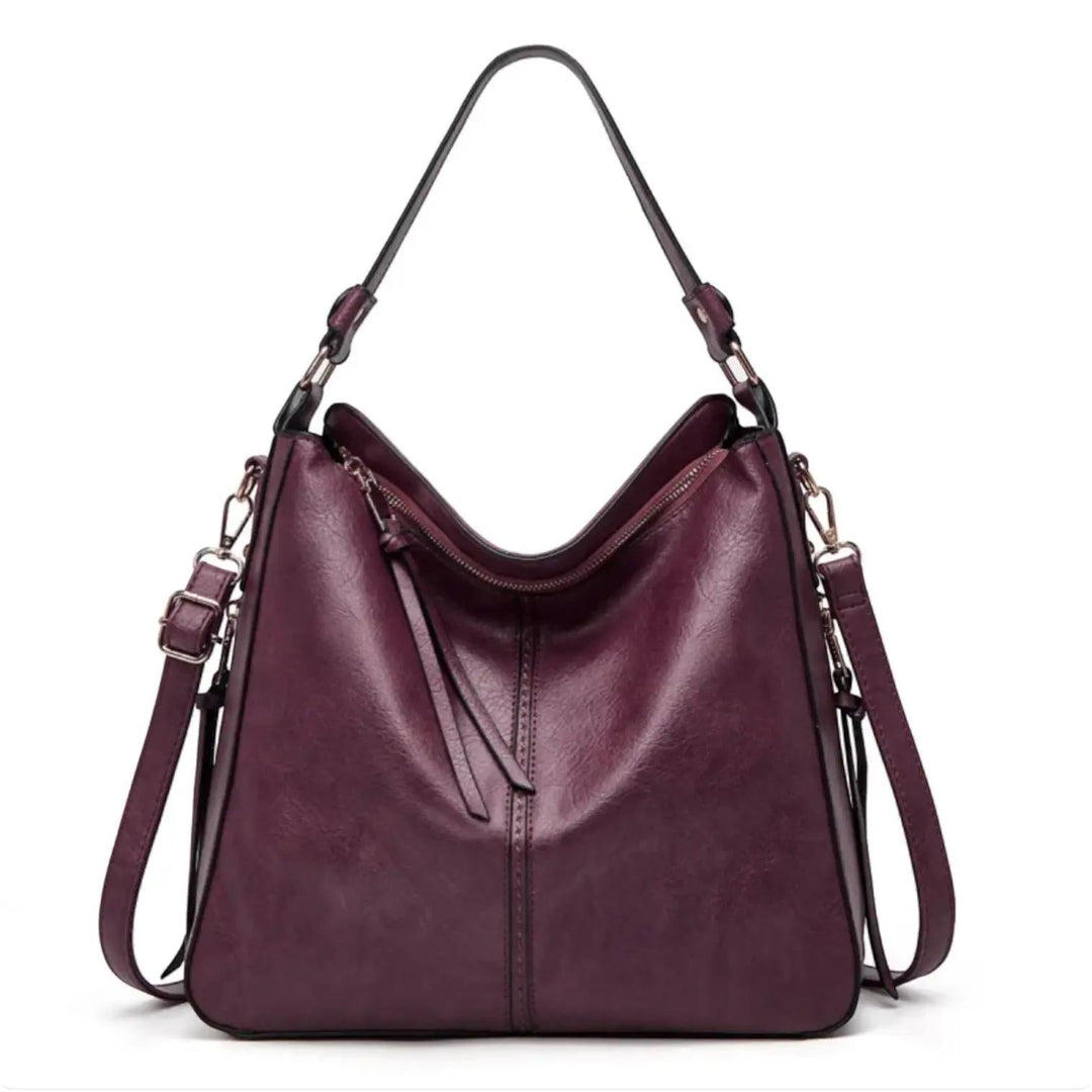 Purple Hobo Bag | Lunova