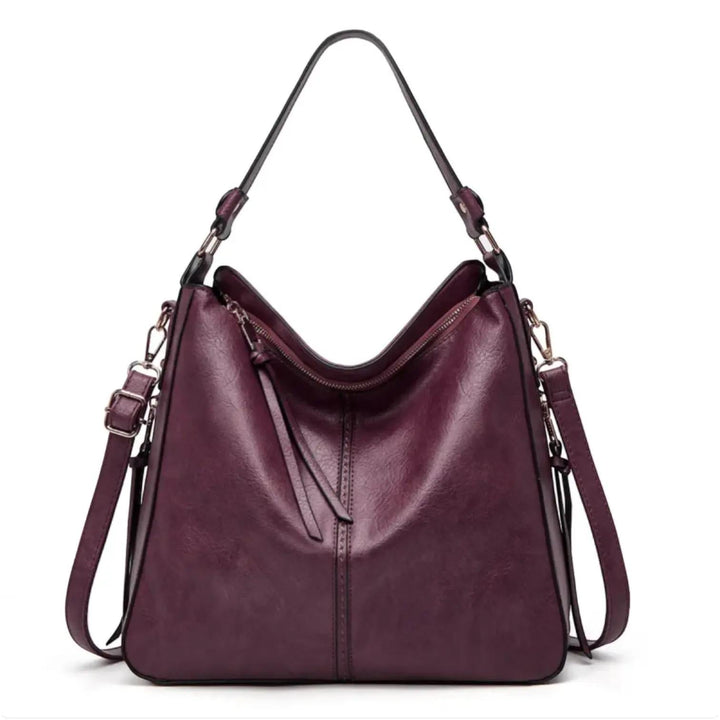 Purple Hobo Bag | Lunova