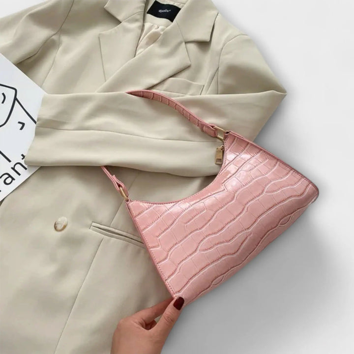Pink Iconic Shoulder Bag | Lunova