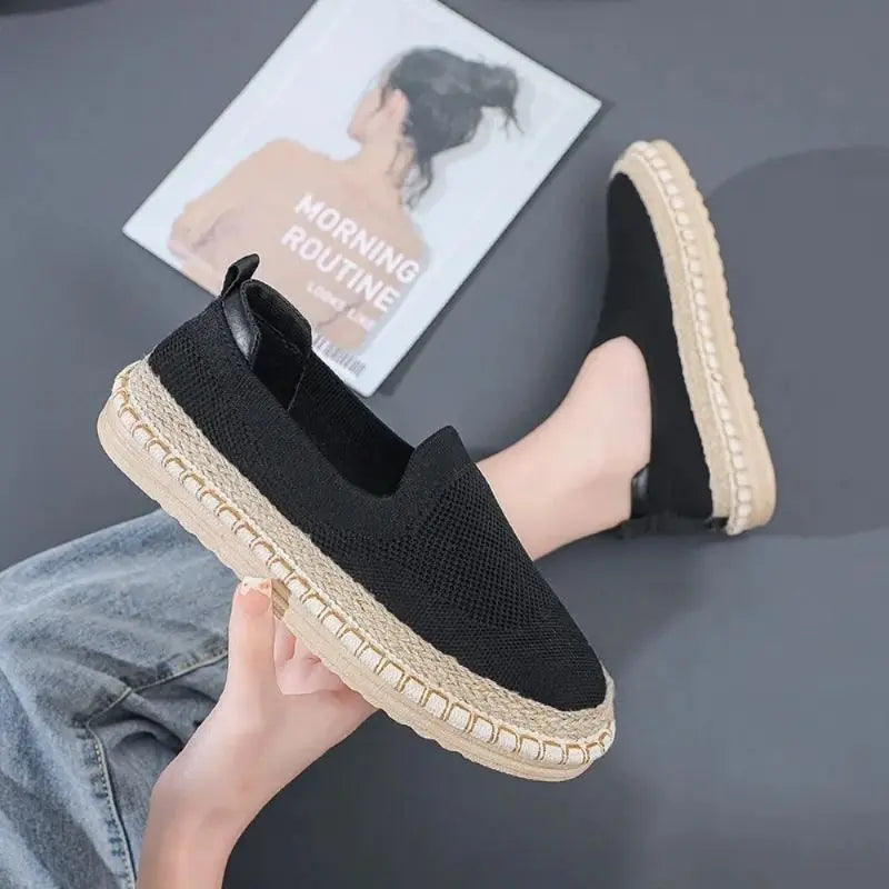 Knit Espadrilles — view 2 | Lunova