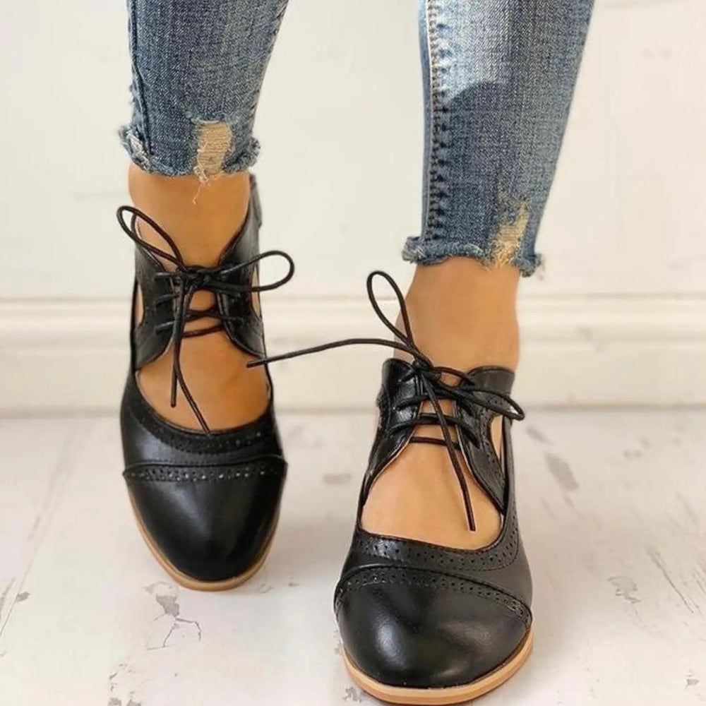 Lace Up Heels with lace, lace-up — view 2 | Lunova