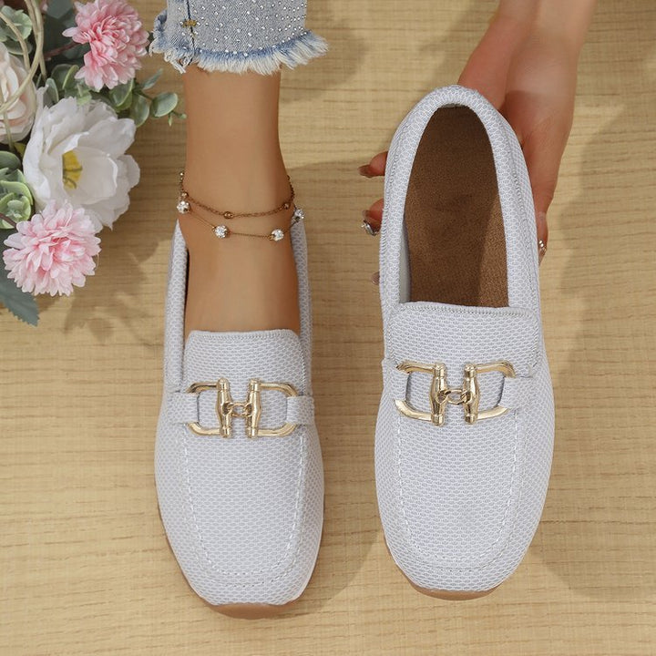 Cushioned Round-Toe Loafers - view 15 | Lunova