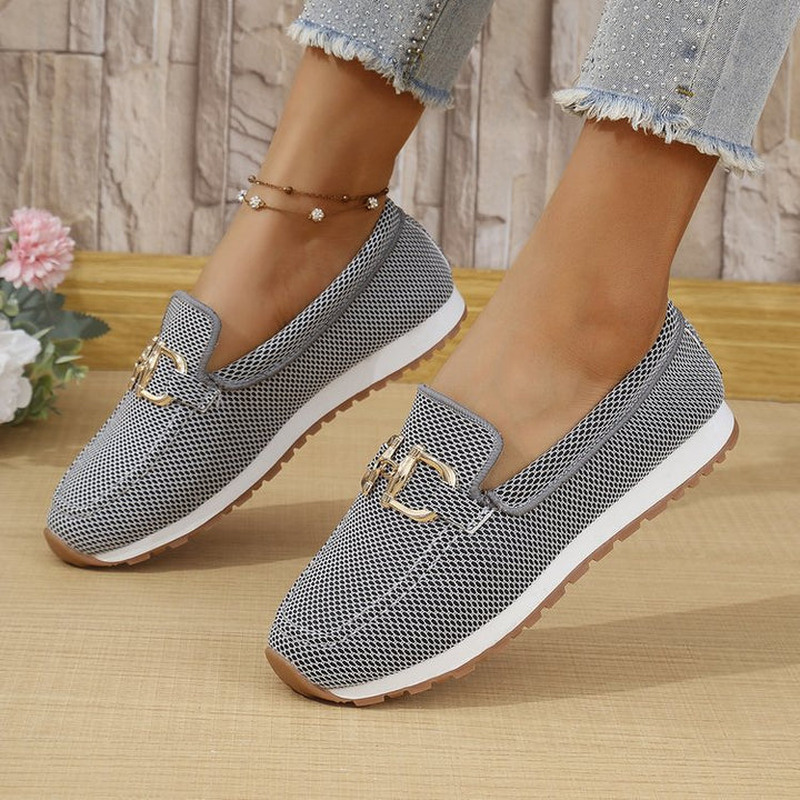 Cushioned Round-Toe Loafers - view 13 | Lunova