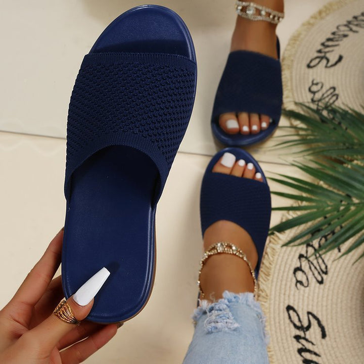 Padded Wedge Slides - view 5 | Lunova
