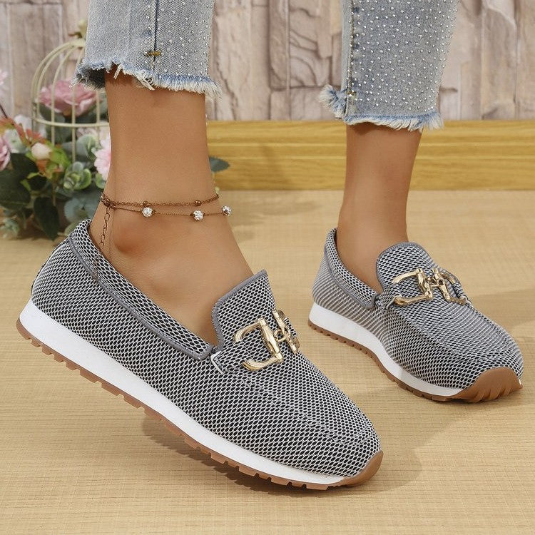 Cushioned Round-Toe Loafers - view 14 | Lunova