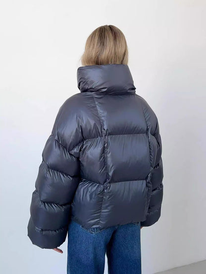 Cropped Puffer Jacket