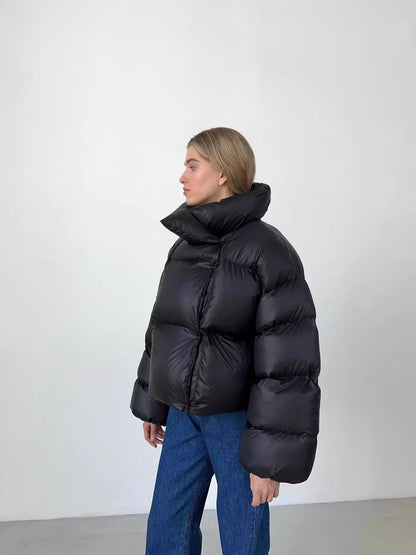 Cropped Puffer Jacket