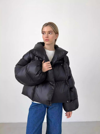 Cropped Puffer Jacket