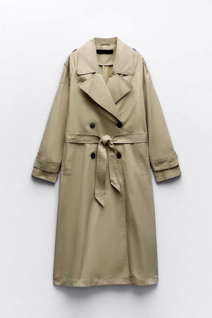 Retro Trench Coat