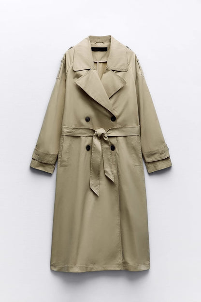 Retro Trench Coat