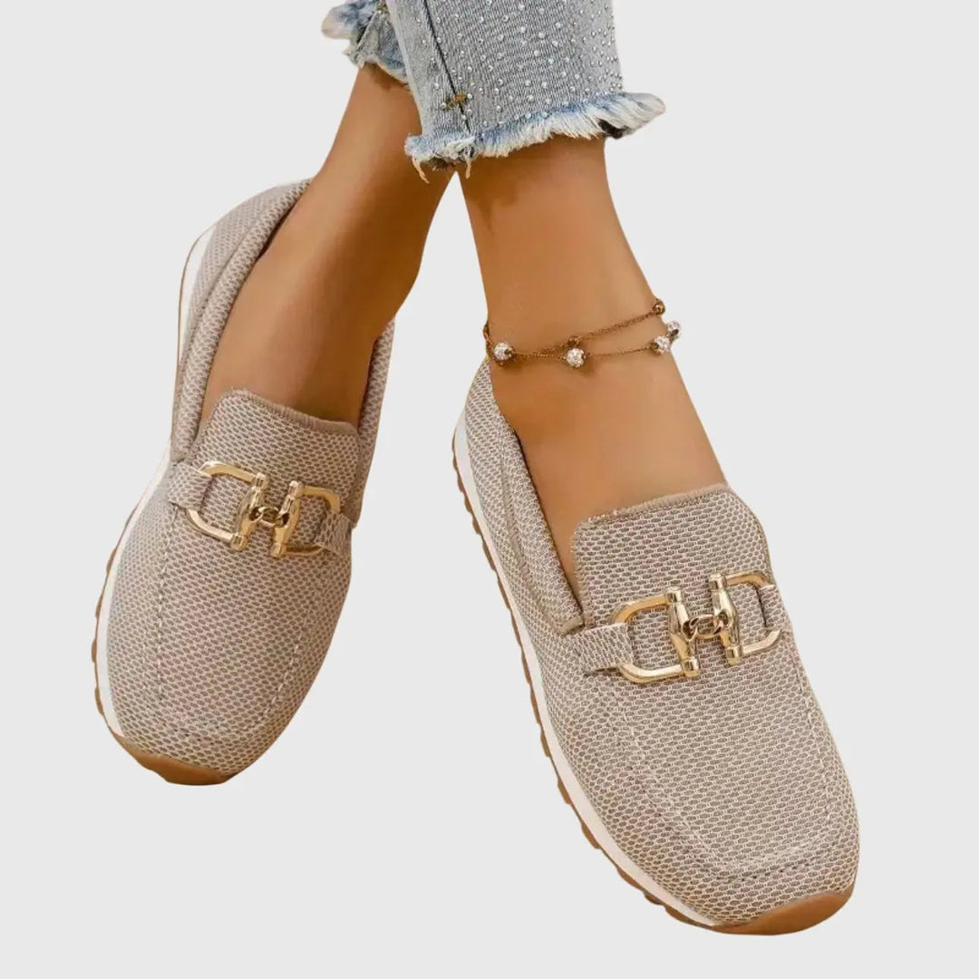 Cushioned Round-Toe Loafers - view 3 | Lunova