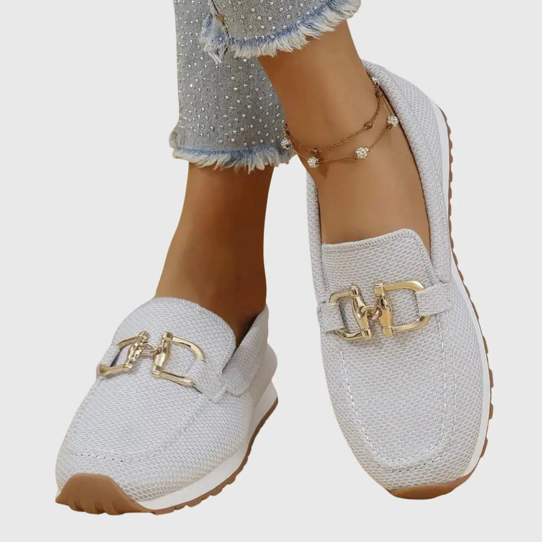 Cushioned Round-Toe Loafers - view 4 | Lunova
