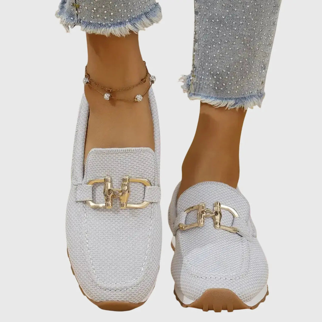 Cushioned Round-Toe Loafers - view 6 | Lunova
