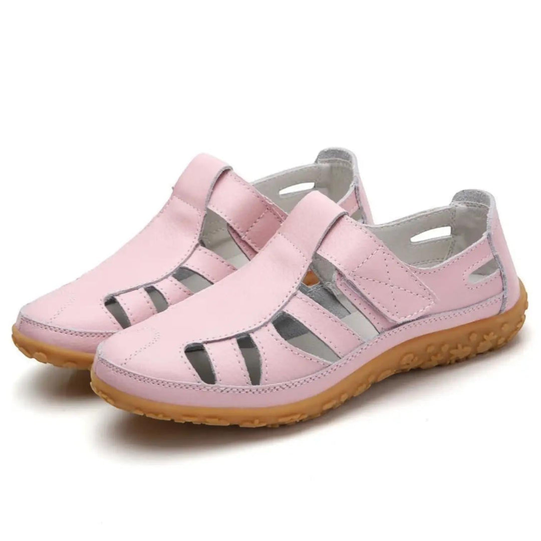 Pink Everyday Multi-Strap Sandals | Lunova