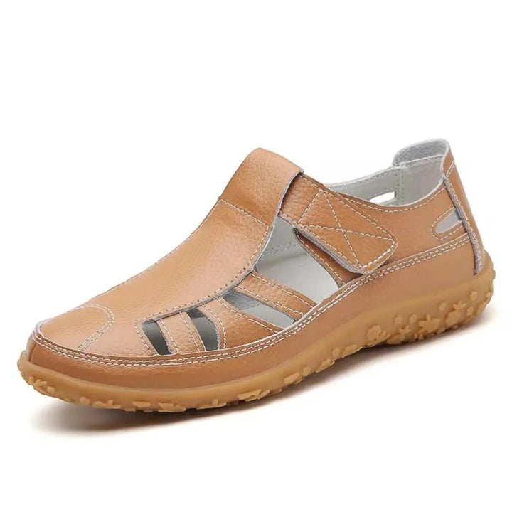Brown Everyday Multi-Strap Sandals | Lunova