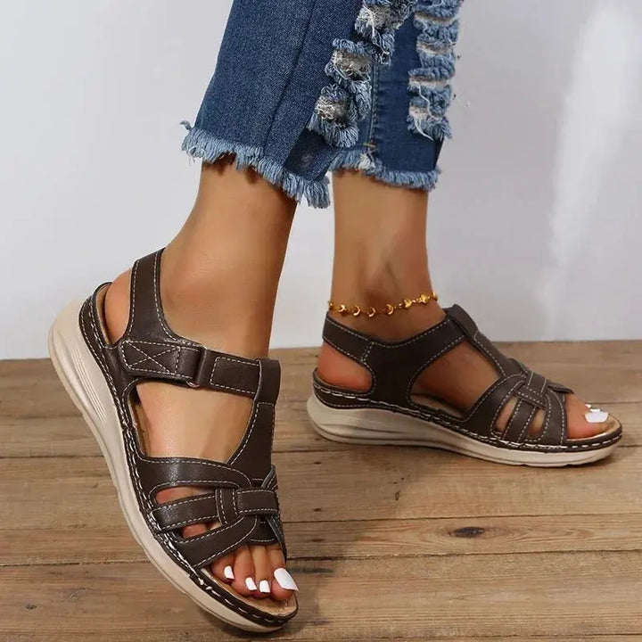 Soft-Sole Strap Sandals | Lunova