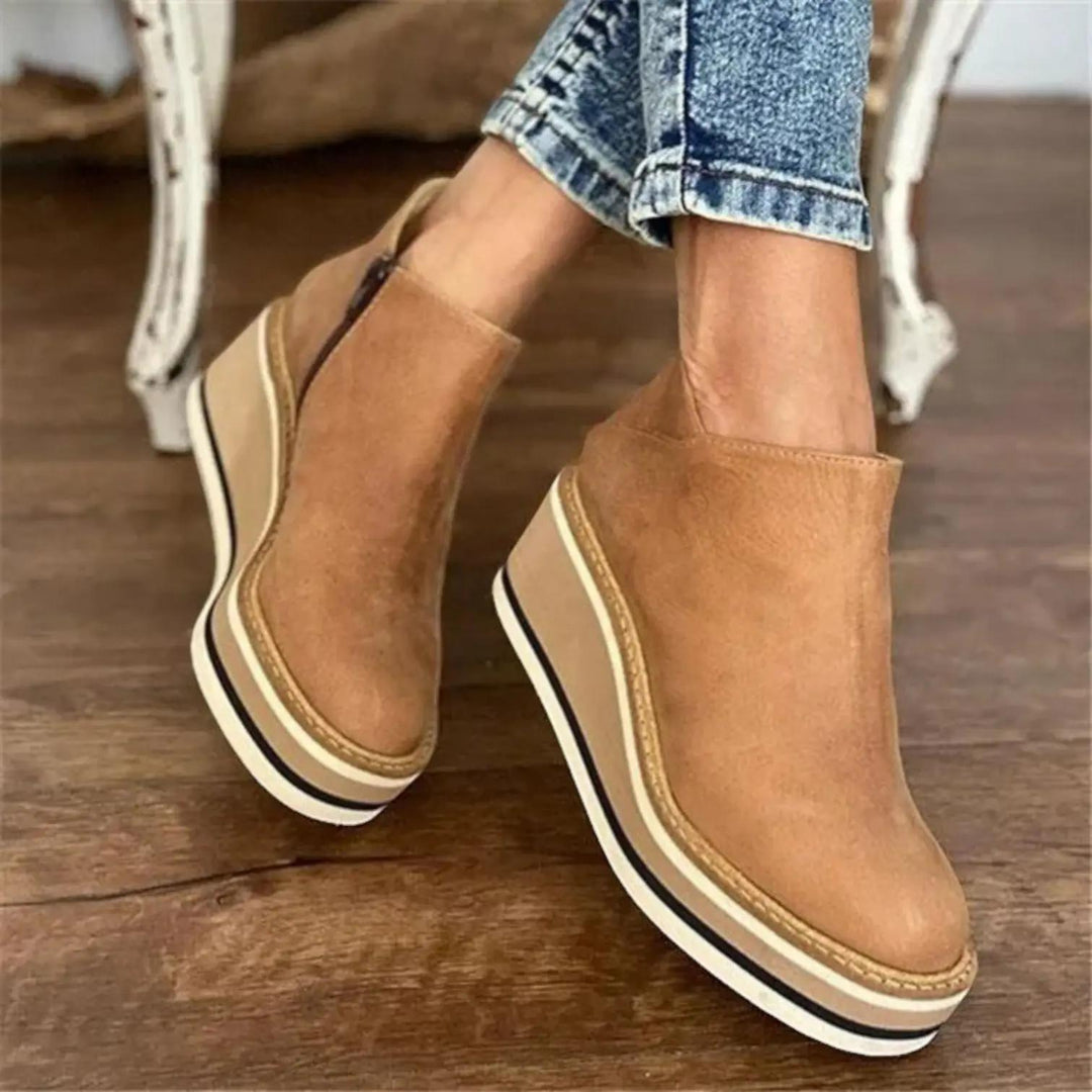 Platform Ankle Boots with platform | Lunova