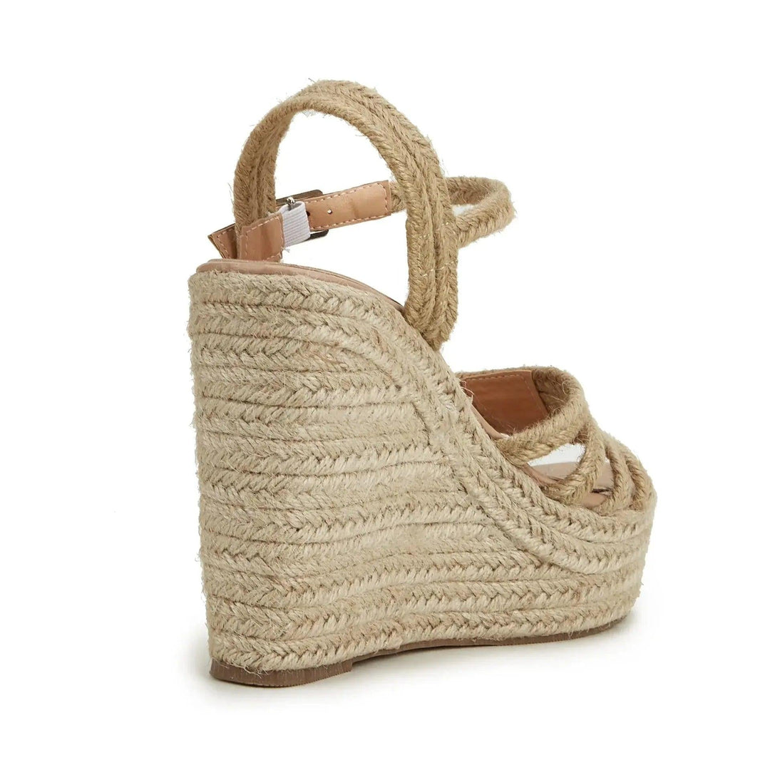 Platform Wedge Sandals-Lunova Fashion