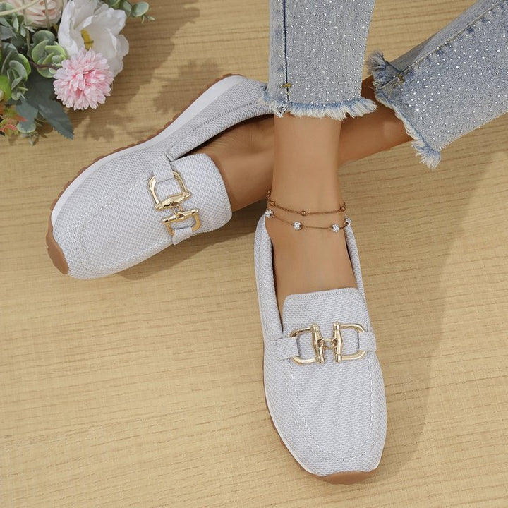 Cushioned Round-Toe Loafers - view 10 | Lunova