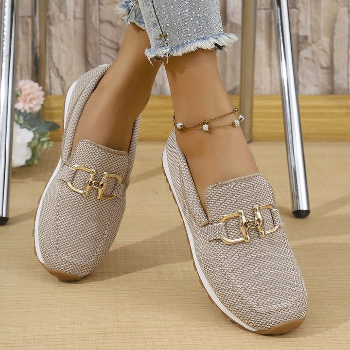 Cushioned Round-Toe Loafers - view 11 | Lunova