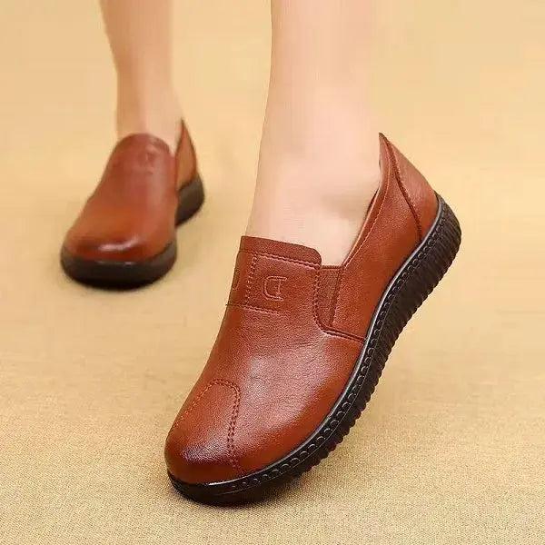 Slip In Loafers-Lunova Fashion