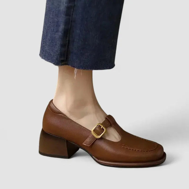 T-Strap Mary Janes with cushioned — view 2 | Lunova