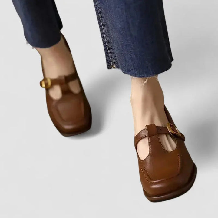 T-Strap Mary Janes with cushioned — view 3 | Lunova