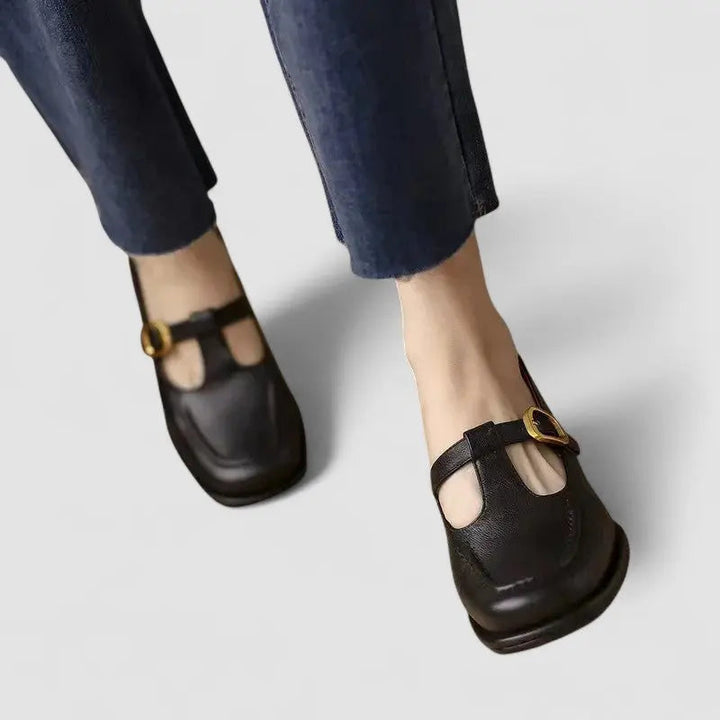 T-Strap Mary Janes with cushioned — view 4 | Lunova