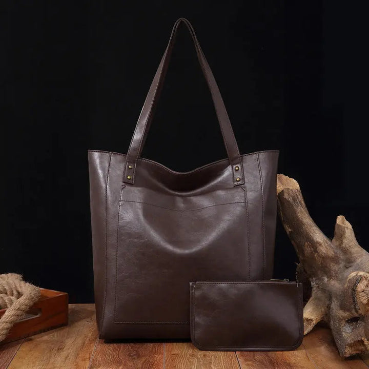 Brown Tote Bag | Lunova