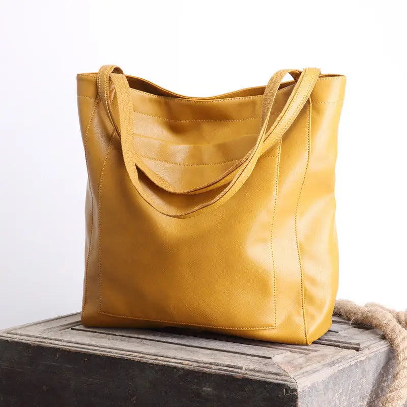 Yellow Tote Bag | Lunova