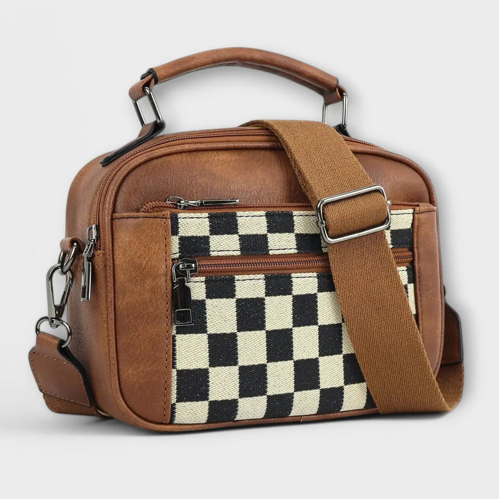 Brown Trendy Shoulder Bag | Lunova
