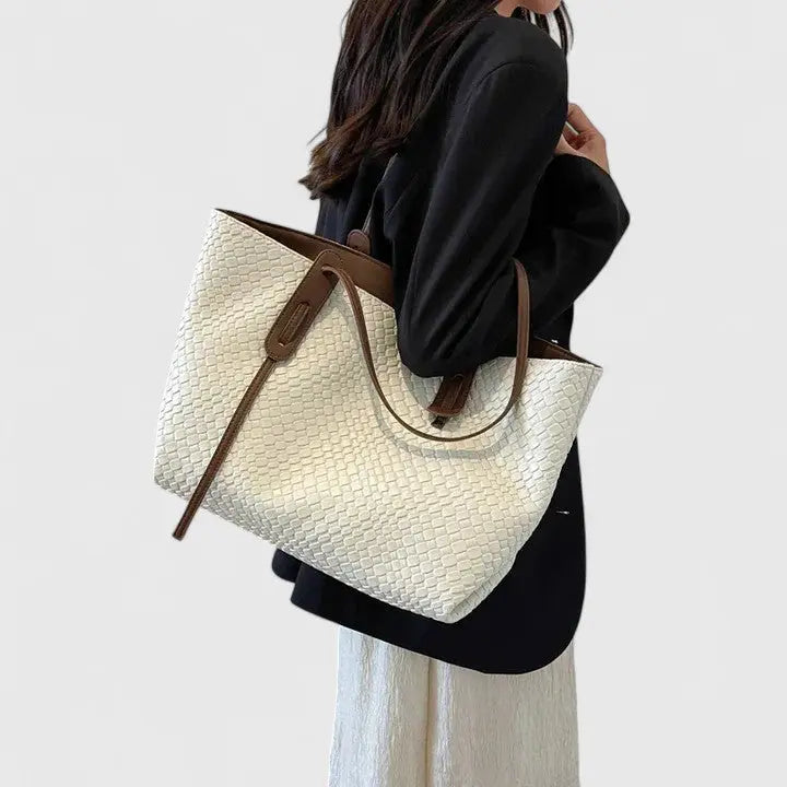 Woven Tote Bag — view 4 | Lunova