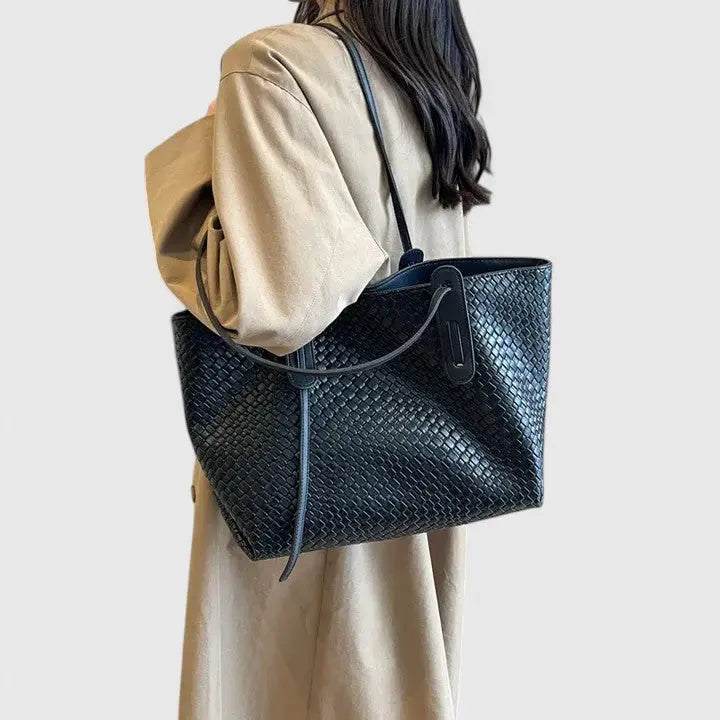 Woven Tote Bag — view 5 | Lunova