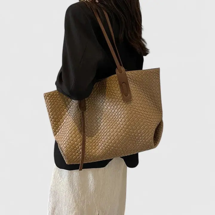 Woven Tote Bag — view 6 | Lunova